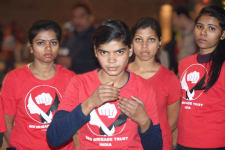 Red Brigade Trust, self-defense for girls